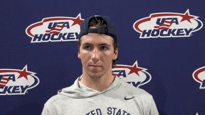 Blackhawks Prospect AJ Spellacy Discusses Third Full Season In Hockey, His Football Past And More