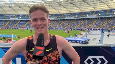Ethan Strand Shocks The Field, Takes First in Men's 1500m in Silesia | 2026 Silesia Diamond League Post-Race Interview