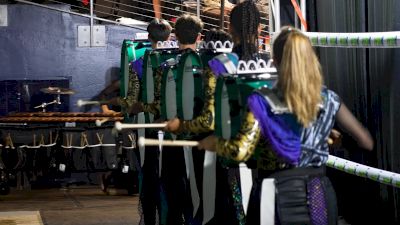 Behind The Curtain With RCC Basses Before Record Setting Score At WGI 2025