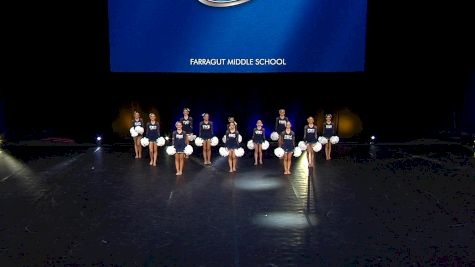 Farragut Middle School [2024 Junior High - Pom Finals] 2024 UDA National Dance Team Championship