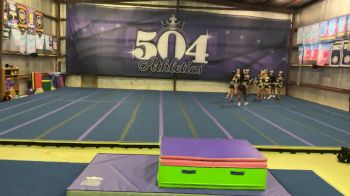 504 Athletics - 24K [L2.2 Senior - PREP - D2] 2025 NCA - All Star Championships - Virtual