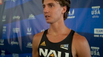 NAU's Colin Sahlman Learned A Ton This Season Running The 1,500m