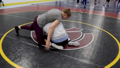 Kyle Dake And Kylie Welker Spar