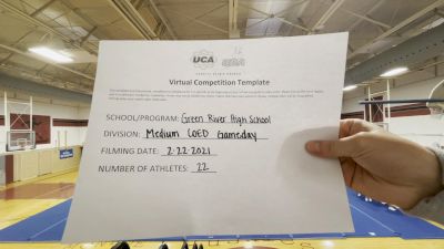 Green River High School [Game Day - Medium Coed] 2021 UCA February Virtual Challenge