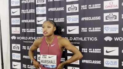 Tonea Marshall Describes Areas Of Improvement In High Hurdels