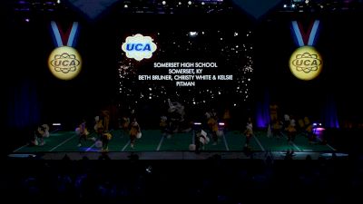 Somerset High School [2023 Small Coed Game Day Finals] 2023 UCA National High School Cheerleading Championship