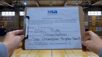 Presentation High School [Open - Solo Finals] 2021 USA Spirit & Dance Virtual National Championships