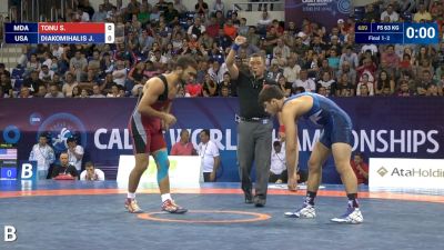 63kg Gold - Yianni Diakomihalis, USA vs Stefan Tonu, MDA