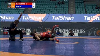 70 kg Semifinal - Zain Retherford, USA vs Kossai Ajimi, TUN Scoring Highlight