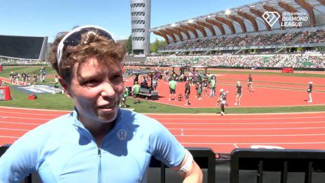 Nikki Hiltz After Beating Faith Kipyegon to Win the Pre Classic Mile