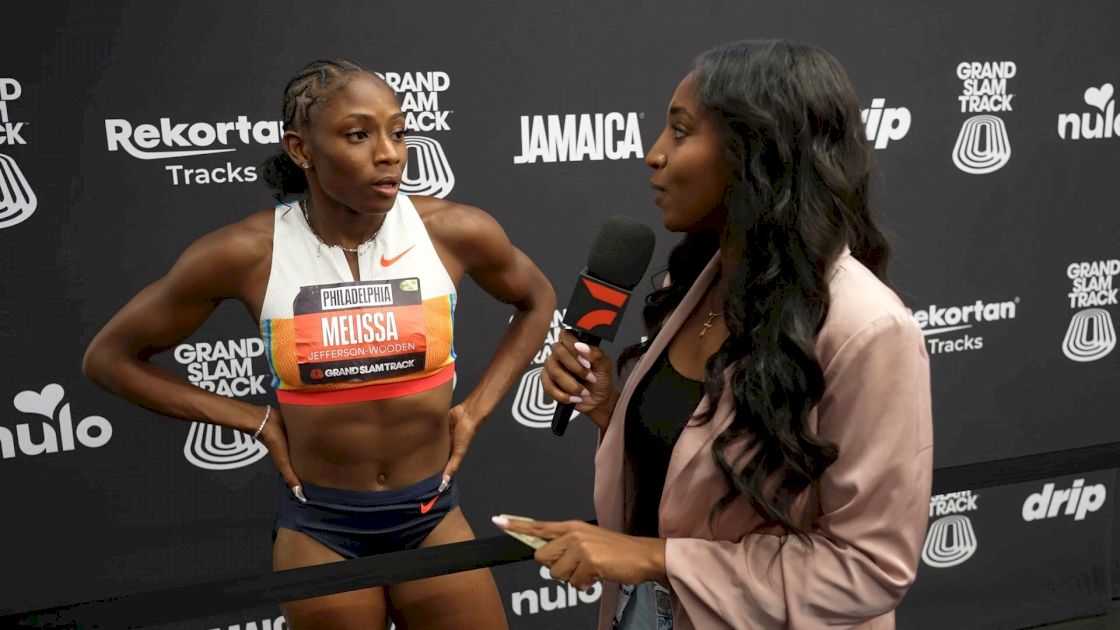 Melissa Jefferson-Wooden After Big 200m Win At Philly GST