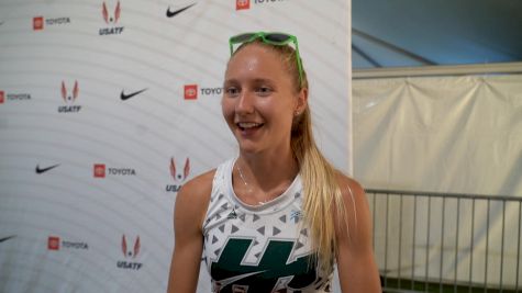 Addy Wiley Moves Confidently Into 1500m Final