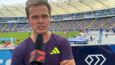 Sondre Guttormsen Ties for Second in Men's Pole Vault in Silesia | 2026 Silesia Diamond League Post-Race Interview