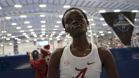 Doris Lemngole Pleased With 5K Championship At 2025 NCAA Indoor Championship