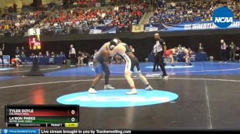 285 lbs Prelim Round 1 - Tyler Doyle, Colorado Mesa vs La`Ron Parks, Notre Dame (Ohio)