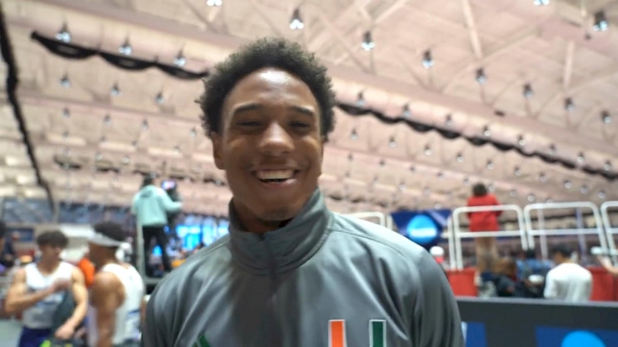 Russell Robinson Won The Triple Jump At The NCAA Indoor Track and Field ...