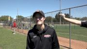 Findlay Head Coach Danielle Lowe Talks About Offensive Success In Todays Upset Over St. Anselm