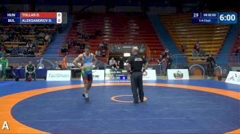 82kg Daniel Tihomirov ALEKSANDROV (BUL) vs Daniel TOLLAR (HUN)