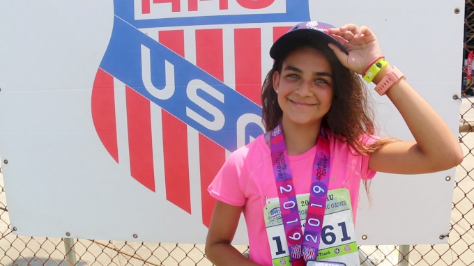 13yo Reese Gentry Takes Her Third Straight Race Walking Title