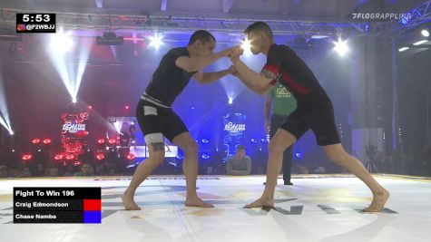 Craig Edmondson vs Chase Namba | Fight To Win 196