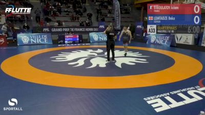 61 kg Quarterfinal - Beka Lomtadze, Georgia vs Adam Biboulat, France