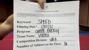 Cheer Energy All Stars - Vortex [L3 Junior - D2 - Small] 2021 Varsity All Star Winter Virtual Competition Series: Event I
