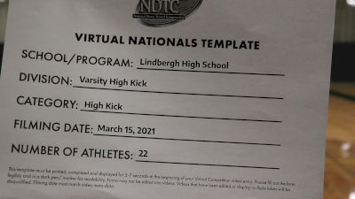 Lindbergh High School [Virtual Varsity - Kick Finals] 2021 UDA National Dance Team Championship