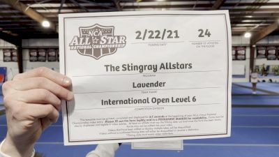 The Stingray Allstars - Lavender [L6 International Open] 2021 NCA All-Star Virtual National Championship