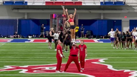 Texas Tech University [School Coed Partner Stunt] 2026 NCA College Camps: Partner & Group Stunt