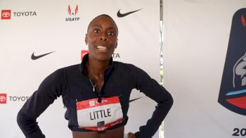 Shamier Little Wins Heat, Advances To 400mH Final; Talks Relocating to Texas & Rebuilding Confidence | Post-Race Interview 2026 USATF