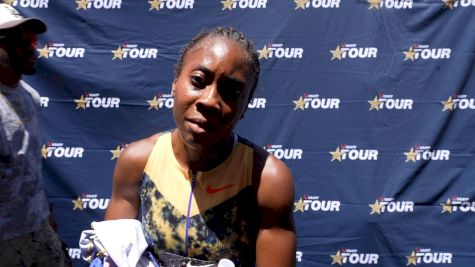 Aaliyah Butler Talks Execution After Dropping 49.90 At The 2026 USATF LA Grand Prix