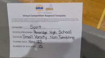Pennridge High School [Small Varsity Non Tumble] 2020 UCA Allegheny Virtual Regional