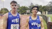BYU's Haughton And Corrigan Go 1-2 In Heat Two Of Steeplechase