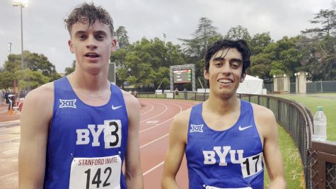 BYU's Haughton And Corrigan Go 1-2 In Heat Two Of Steeplechase
