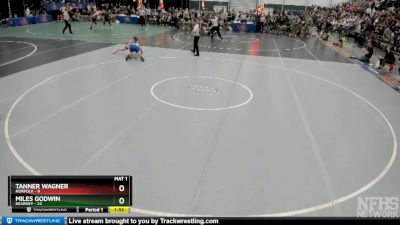 Tanner Wagner&nbsp;over&nbsp;Miles Godwin
