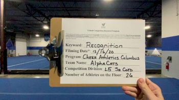 Cheer Athletics - Columbus - AlphaCats [Level 5 L5 Senior Coed] 2020 America's Best Virtual National Championship