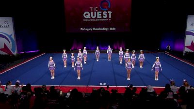 PA Legacy Cheerleading - Idols [2022 L2 Performance Rec - 8-18 (NON) - Small Semis] 2022 The Quest