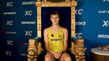 Jackson Spencer before 2025 Brooks XC Championships