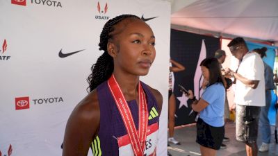 Rayniah Jones Takes 4th in 100mH Final, Talks Fine Tuning Her Technique and Prep For Future Races | Post-Race Interview 2026 USATF