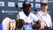 Letsile Tebogo | 2025 Shanghai Diamond League Press Conference