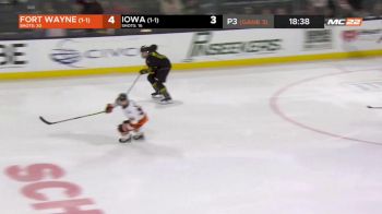 Yuki Miura Ties The Game For The Iowa Heartlanders
