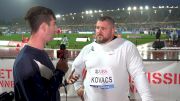 Joe Kovacs Wins 2025 Lausanne Diamond League With Sole Throw Over 22m