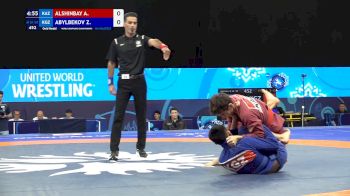 Alshinbay A. (KAZ) vs Abylbekov Z. (KGZ) 58kg