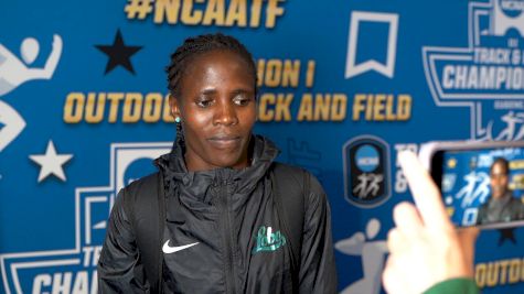 Pamela Kosgei After Completing the 5000m and 10,000m NCAA Cham