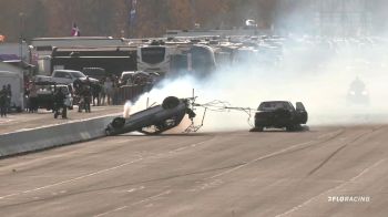 Jeremy Sparks and Carlos DeLeon Collide Down Track At World Cup Finals