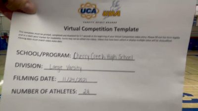 Cherry Creek High School [Varsity - Game Day] 2021 UCA December Virtual Regional