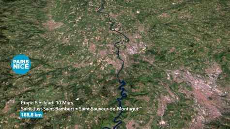 Course Flythrough: 2022 Paris Nice Stage 5