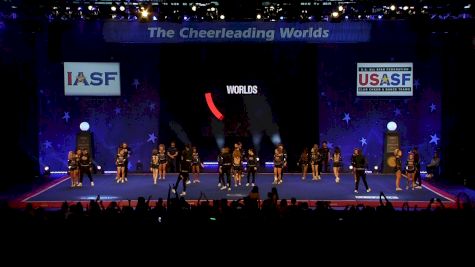 Cheer Extreme - Raleigh - Code Black (USA) [2024 L6 International Open Coed Non Tumbling Semis] 2024 The Cheerleading Worlds