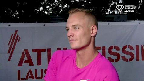 Sam Kendricks Takes Second Place In Pole Vault At Lausanne Diamond League