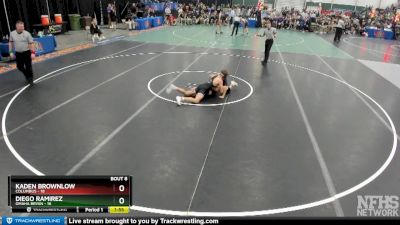 Kaden Brownlow&nbsp;&nbsp;over&nbsp;Diego Ramirez